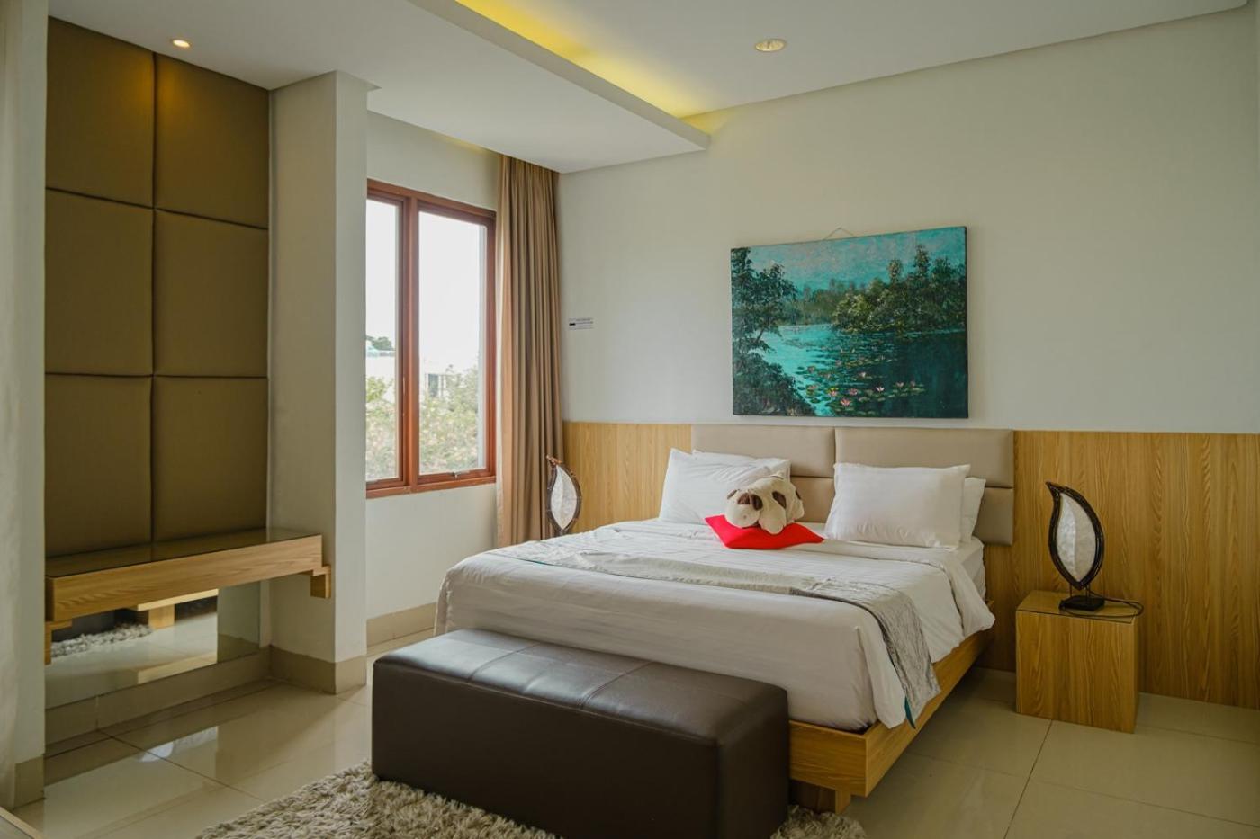 Oyama City View Villa 4 Bedrooms With A Private Swimming Pool Bandung Exteriér fotografie