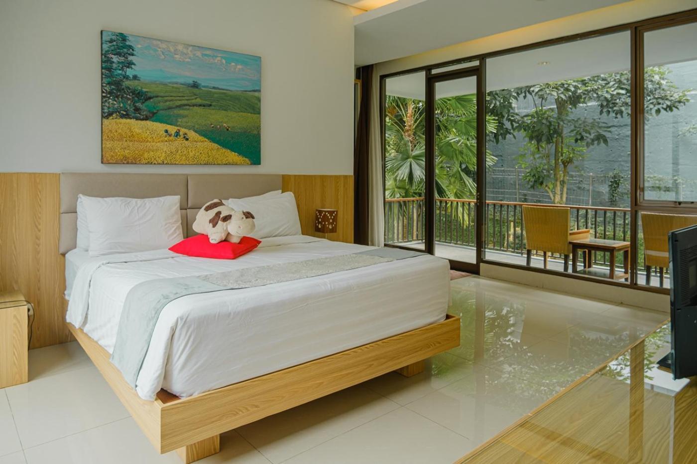 Oyama City View Villa 4 Bedrooms With A Private Swimming Pool Bandung Exteriér fotografie